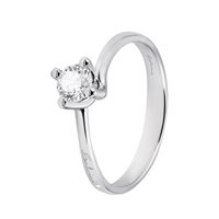Ring Salvini Woman Shirley in White Gold Diamante 20056125 - 20056125